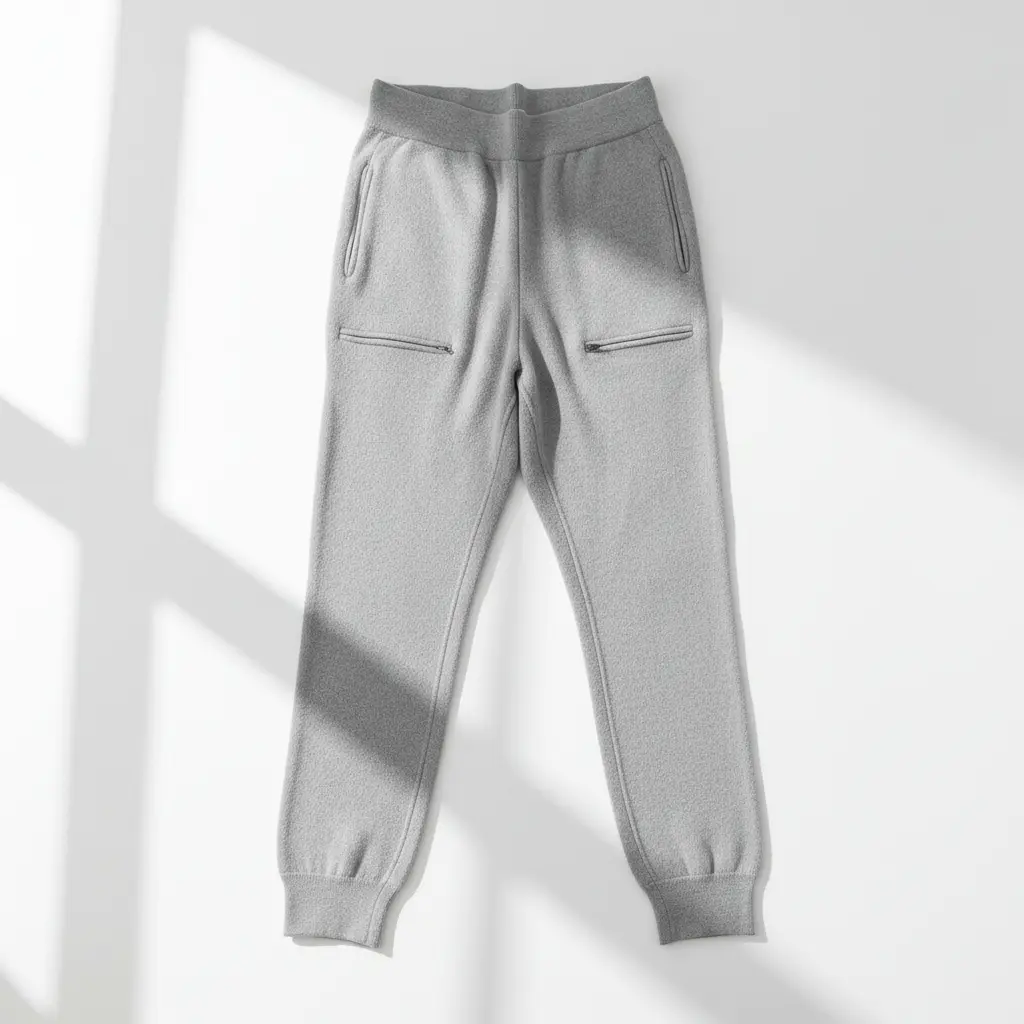 Soft lounge pants with sensor pocket